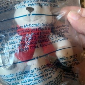 McDonald’s Holiday Coca-Cola Polar  Bear Toy